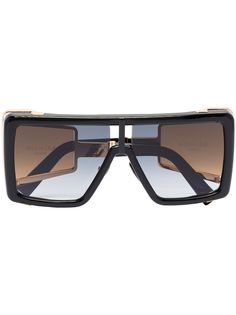 Balmain Eyewear солнцезащитные очки Wonder Boy II в массивной оправе