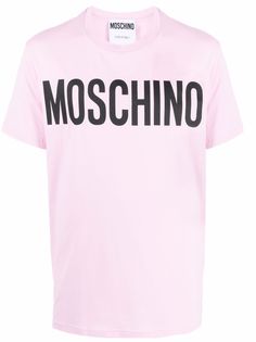 Moschino футболка с логотипом