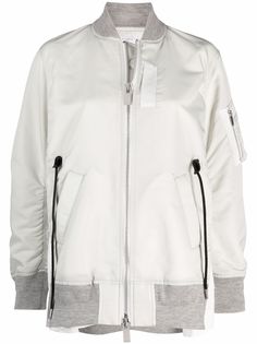 sacai парка на молнии