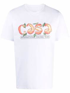 Casablanca футболка из органического хлопка с логотипом