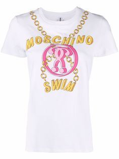 Moschino футболка Double Question Mark