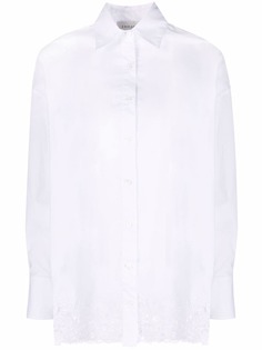 Ermanno Ermanno рубашка с кружевом