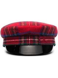 Ruslan Baginskiy фуражка в клетку