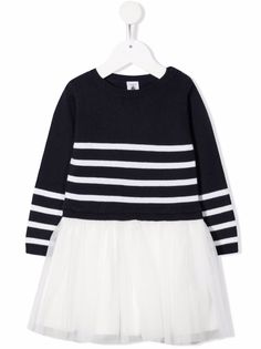 Petit Bateau платье с тюлем