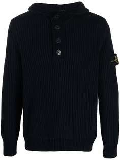 Stone Island худи с нашивкой Compass