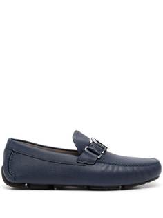 Salvatore Ferragamo лоферы с пряжкой-логотипом SF