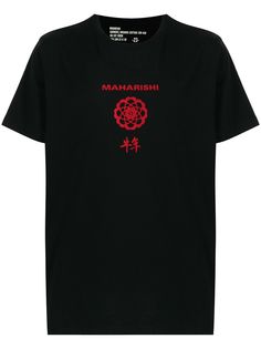 Maharishi футболка Paper Cut Ox из органического хлопка