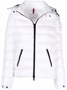 Moncler стеганая куртка на молнии