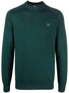 Boss Hugo Boss джемпер с вышитым логотипом