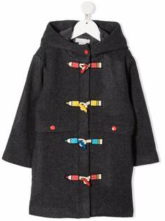 Stella McCartney Kids пальто с застежкой тогл