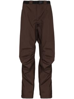 GR10K брюки свободного кроя с поясом