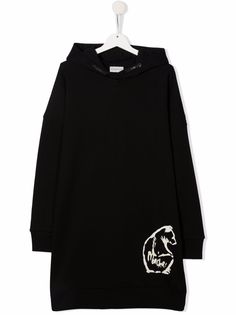 Moncler Enfant платье с принтом