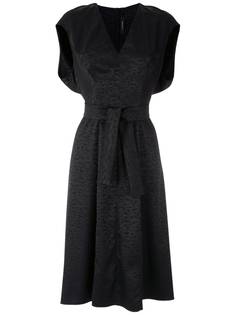 À La Garçonne платье миди с V-образным вырезом