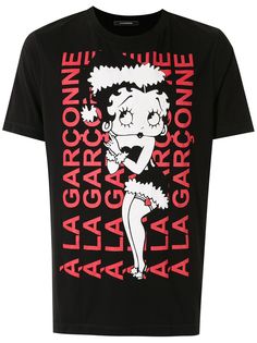 À La Garçonne базовая футболка Betty Boop Xmas Text