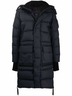 Canada Goose пуховик с вышитым логотипом