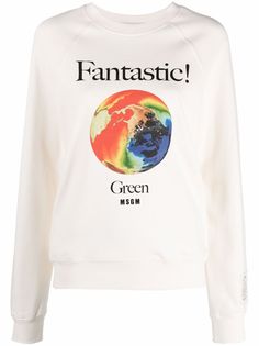 MSGM толстовка Fantastic с логотипом
