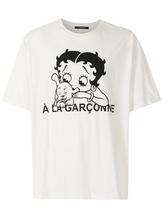À La Garçonne футболка оверсайз Betty Boop Rosto