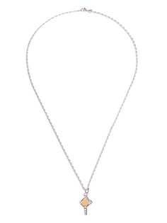 Jade Trau колье Mini Harlow Key из желтого золота и платины
