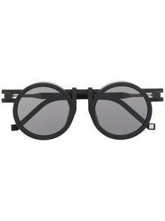 VAVA Eyewear солнцезащитные очки в круглой оправе из коллаборации с Kengo Kuma