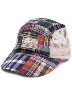 Polo Ralph Lauren кепка в технике пэчворк