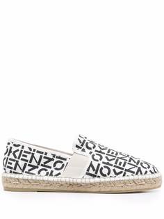 Kenzo эспадрильи с монограммой