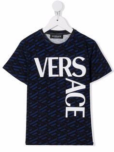 Versace Kids футболка с логотипом