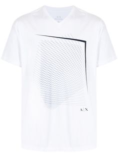 Armani Exchange футболка с логотипом