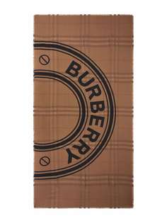 Burberry двусторонний шарф в клетку Vintage Check