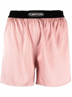 TOM FORD шорты с логотипом на поясе