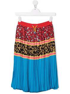 The Marc Jacobs Kids плиссированная юбка мини с узором