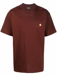 Carhartt WIP футболка с вышитым логотипом