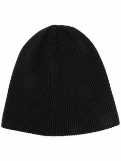 Stone Island Shadow Project шапка бини из смесовой шерсти в рубчик