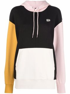 PUMA худи в стиле колор-блок с вышитым логотипом