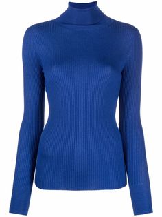 Snobby Sheep джемпер с высоким воротником в рубчик