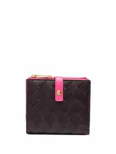 Bottega Veneta маленький бумажник с плетением Intrecciato