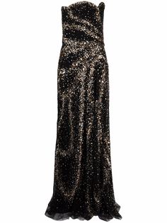 Elie Saab вечернее платье с пайетками