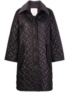 Tela стеганое пальто А-силуэта