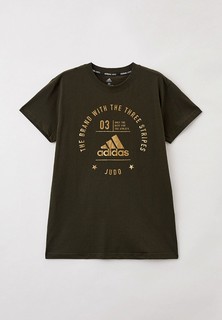 Футболка adidas Combat The Brand With The Three Stripes JUDO