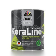 Краска водоэмульсионная Dufa Premium KeraLine 3 база1, 2.5 л