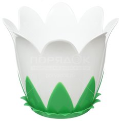 Горшок для цветов пластиковый Жасмин 07090, 2 л Милих