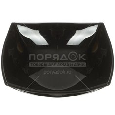 Салатник стекло, квадр, 14 см, Quadrato Black, Luminarc, H3669, черн