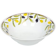 Миска керамика, кругл, 0.5 л, Оливки, Дулевский фарфор, 094272