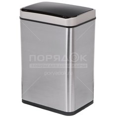 Мусорный контейнер нерж сталь, 30 л, 50х33х24 см, прямоуг, сенсорный, SLD-18-30LB