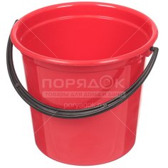 Ведро пластик, 4 л, в асс, Милих, 04004