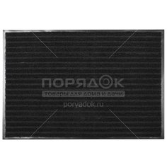 Коврик придверный, 1.8х1.2 м, прямоуг, резин, с коврол, черн, Floor mat, F0078002350