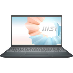 Ноутбук MSI Modern 14 B10MW-455XRU Grey (9S7-14D114-455)