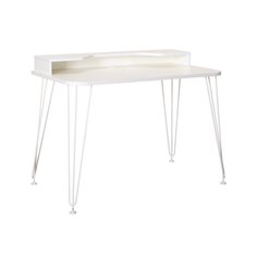 Стол компьютерный Базис 3 12.78 Белый шагрень Bravo