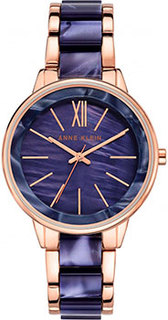 fashion наручные женские часы Anne Klein 1412NVRG. Коллекция Plastic