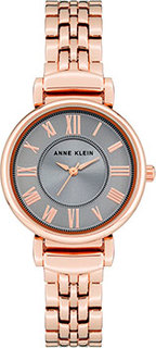 fashion наручные женские часы Anne Klein 2158GYRG. Коллекция Metals
