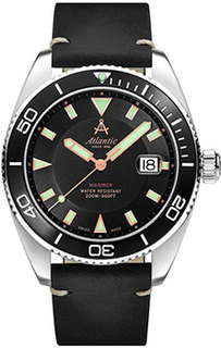 Швейцарские наручные мужские часы Atlantic 80372.41.61R. Коллекция Mariner